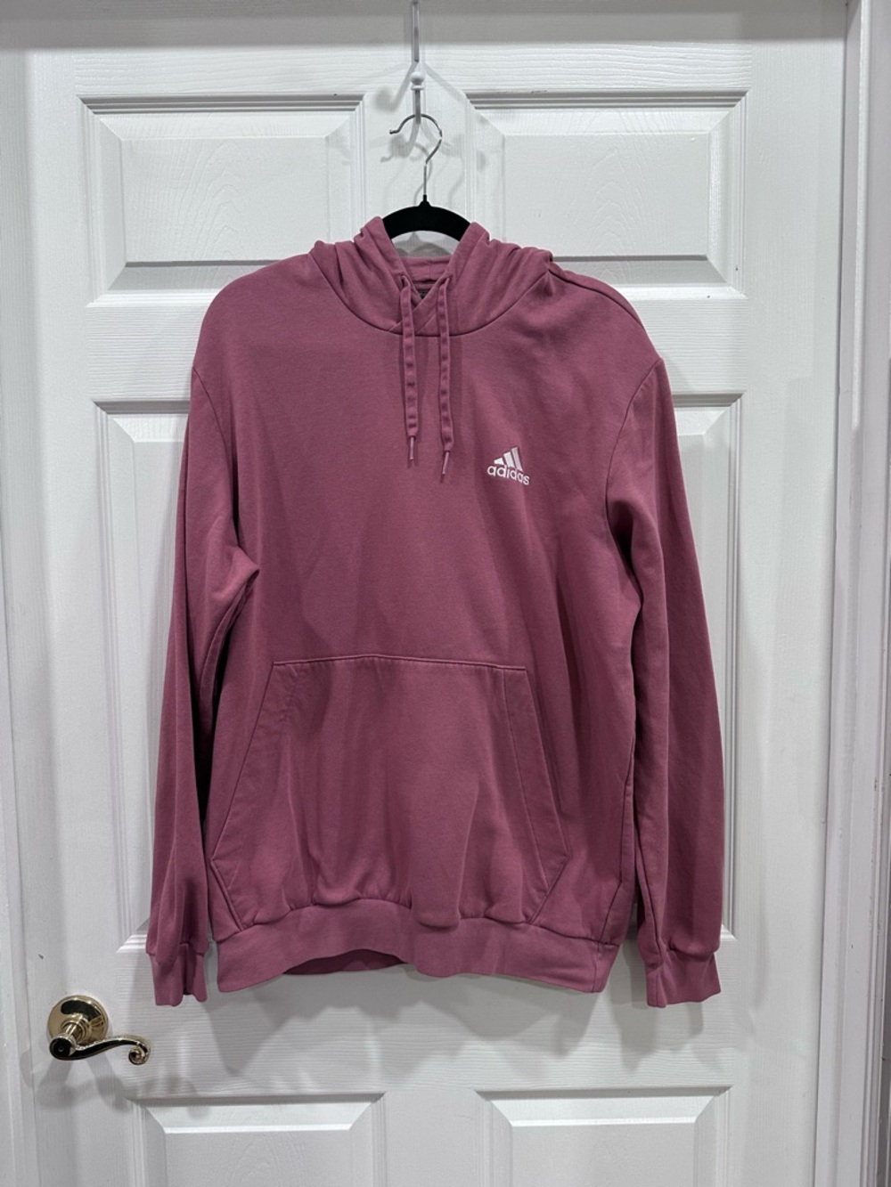 adidas Women's Hoodie in Dusty Rose Pink
